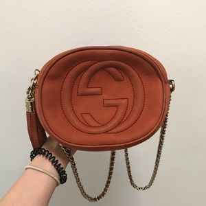 Authentic Gucci Soho Chain Mini Pursee